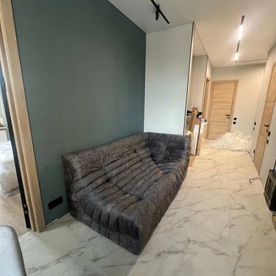 Угловой бескаркасный диван для экономии пространства: отзыв с фото. Рейтинг 5 звезд